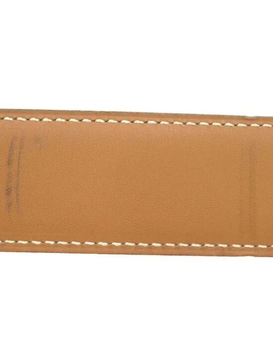 Hermes Buckle Reversible Belt Box Calf Leather Black Brown - Picture 6 of 7